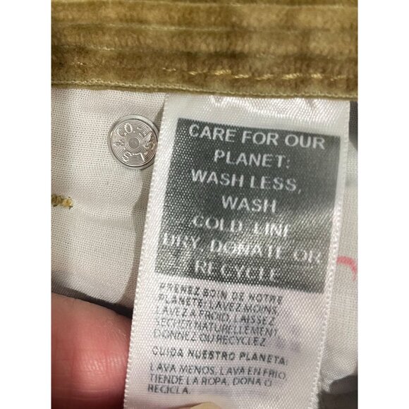 Levi's Low Pro Corduroy Straight Pants Mens 30x30 Irregular Mid-Rise Brown $69 - Picture 9 of 14